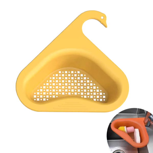 Multifunctional Plastic Sink Strainer Basket for Wet and Dry Separation