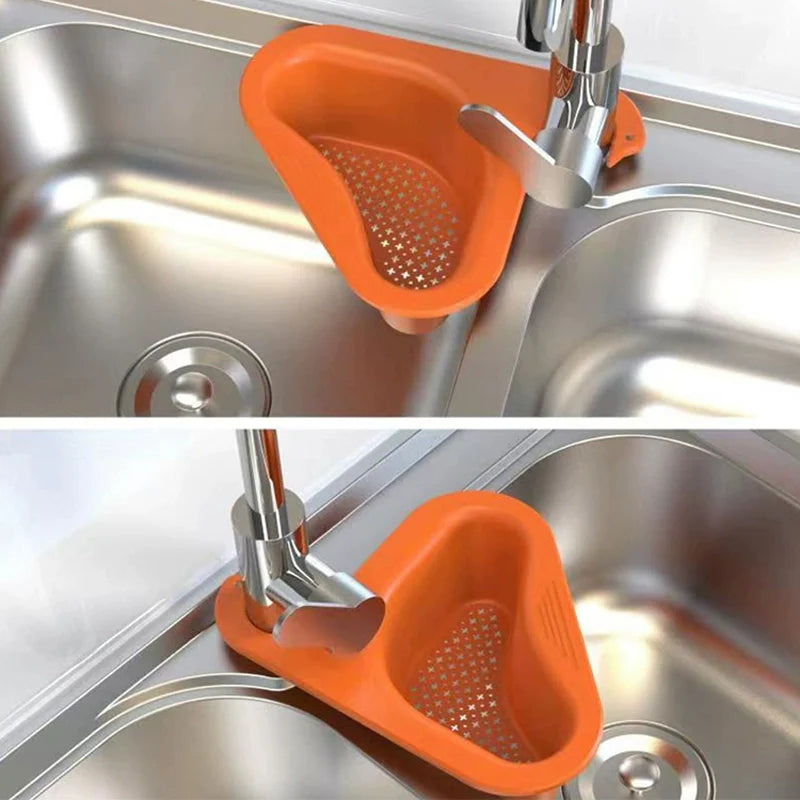 Multifunctional Plastic Sink Strainer Basket for Wet and Dry Separation