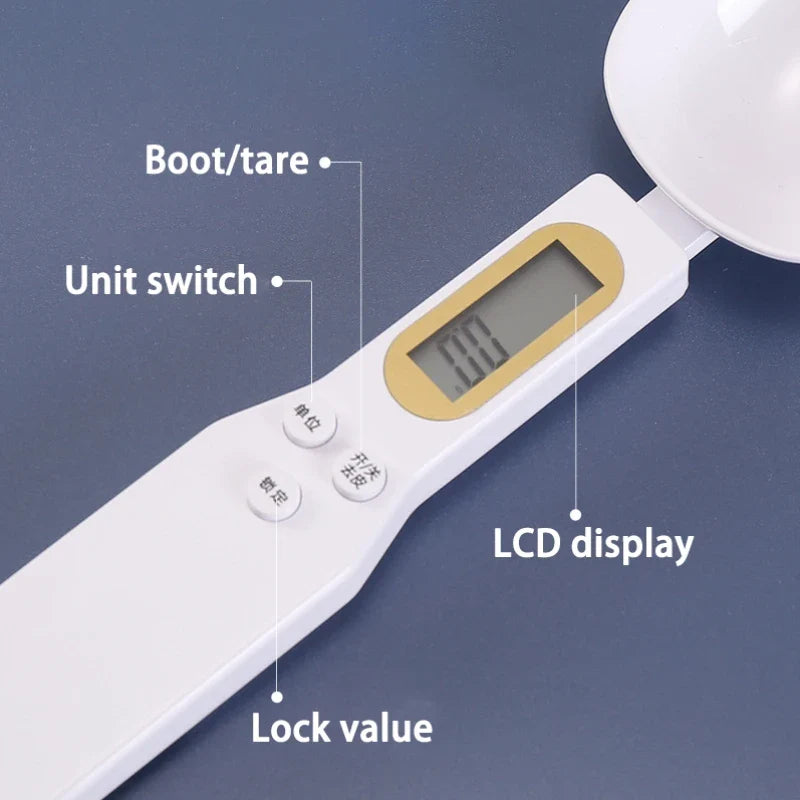 Electronic Measuring Spoon Scale for Kitchen and Baking