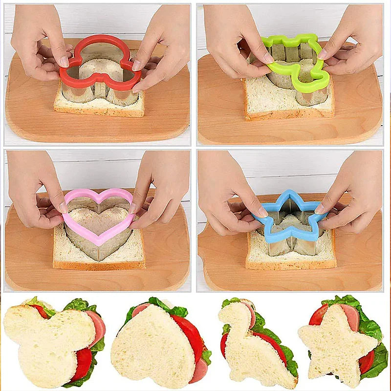 Children's Sandwich Cutters Set