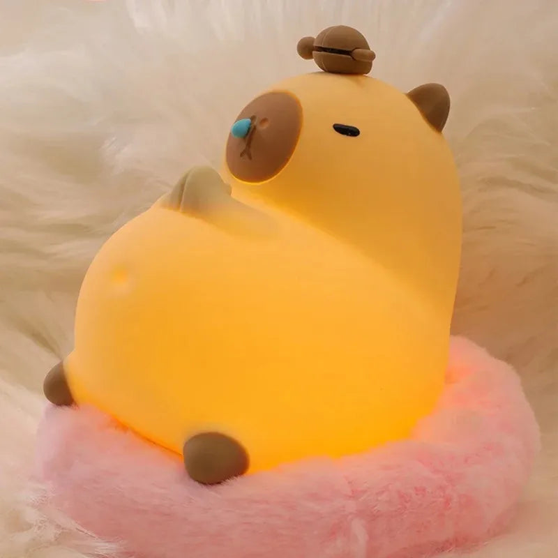 Anime Capybara 3D Night Light