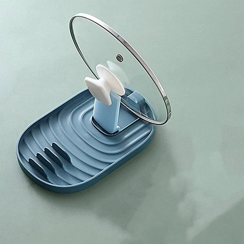 Multifunctional Foldable Nordic Style Kitchen Utensil Rack