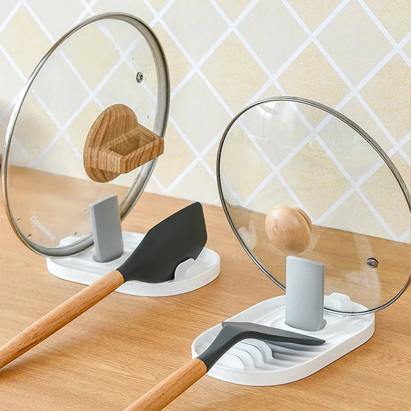 Multifunctional Foldable Nordic Style Kitchen Utensil Rack